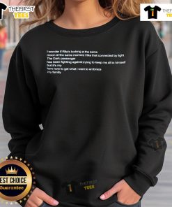 Cozy 'I Wonder If Rita's Looking at the Same Moon' sweatshirt, perfect for stargazers and dreamers alike.