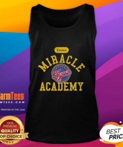 Top Indiana Fever x Miracle Academy tank top showcasing vibrant design and team spirit for fans and athletes.