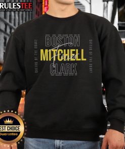 Top Kelsey Mitchell Indiana Fever basketball sweatshirt featuring Boston Howard Clark Hall design, perfect for fans.