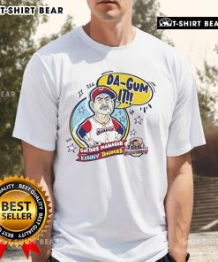 Top Kenny Thomas Da-Gum It Cutters Manager T-Shirt featuring bold graphics and stylish design for fans and team supporters.