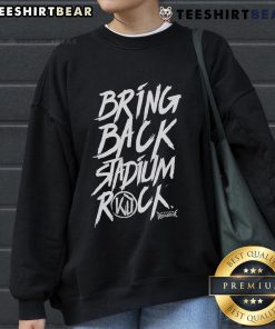 Top Kissin Dynamite Bring Back Stadium Rock sweatshirt featuring bold graphics and a stylish design for rock music fans.