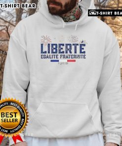 Top Liberte Egalite Fraternite France Hoodie featuring classic French symbols and stylish design for patriotic fashion.