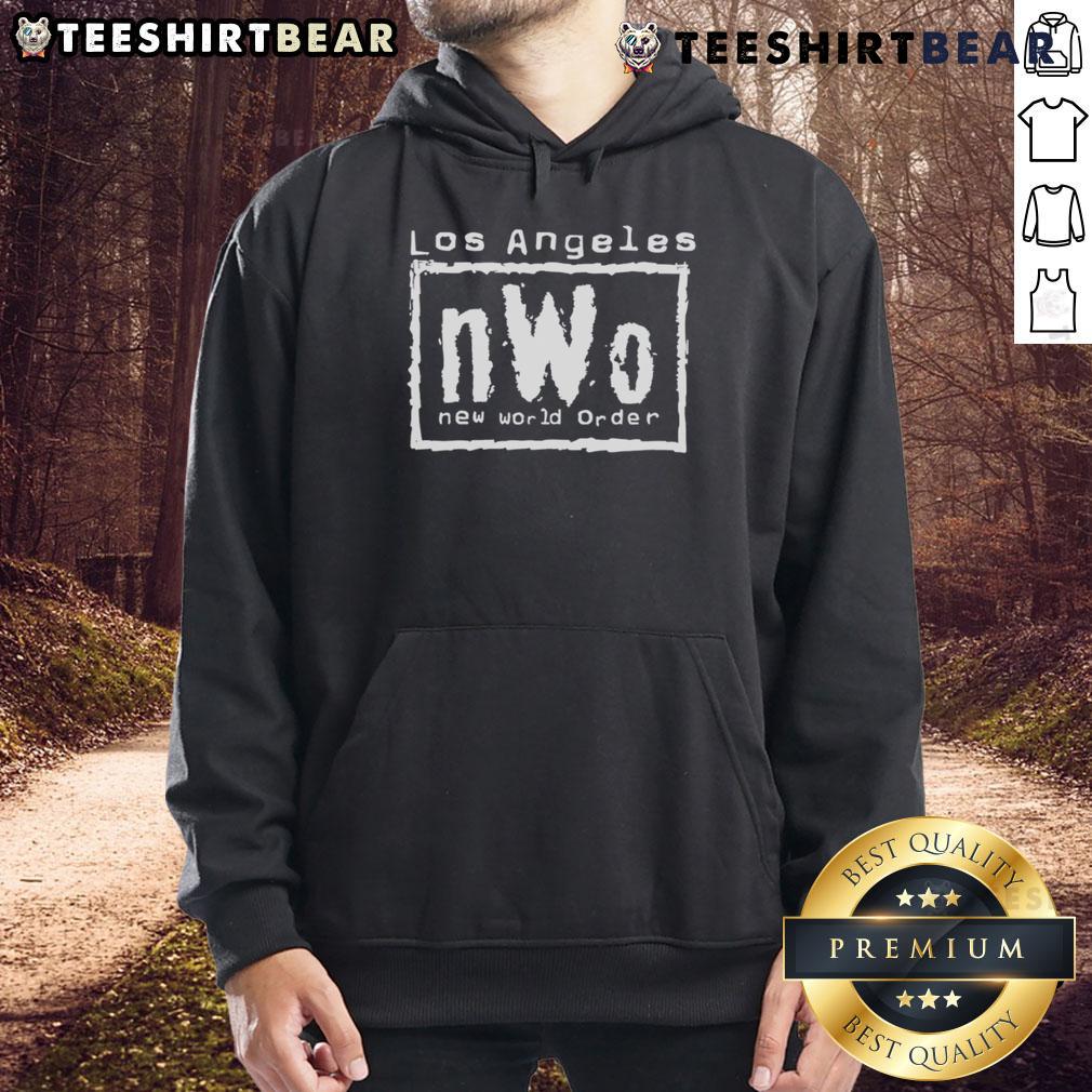 Top Los Angeles Nwo New World Order Hoodie Stylish Top Los Angeles nWo New World Order hoodie featuring bold graphics, perfect for wrestling fans and streetwear enthusiasts.