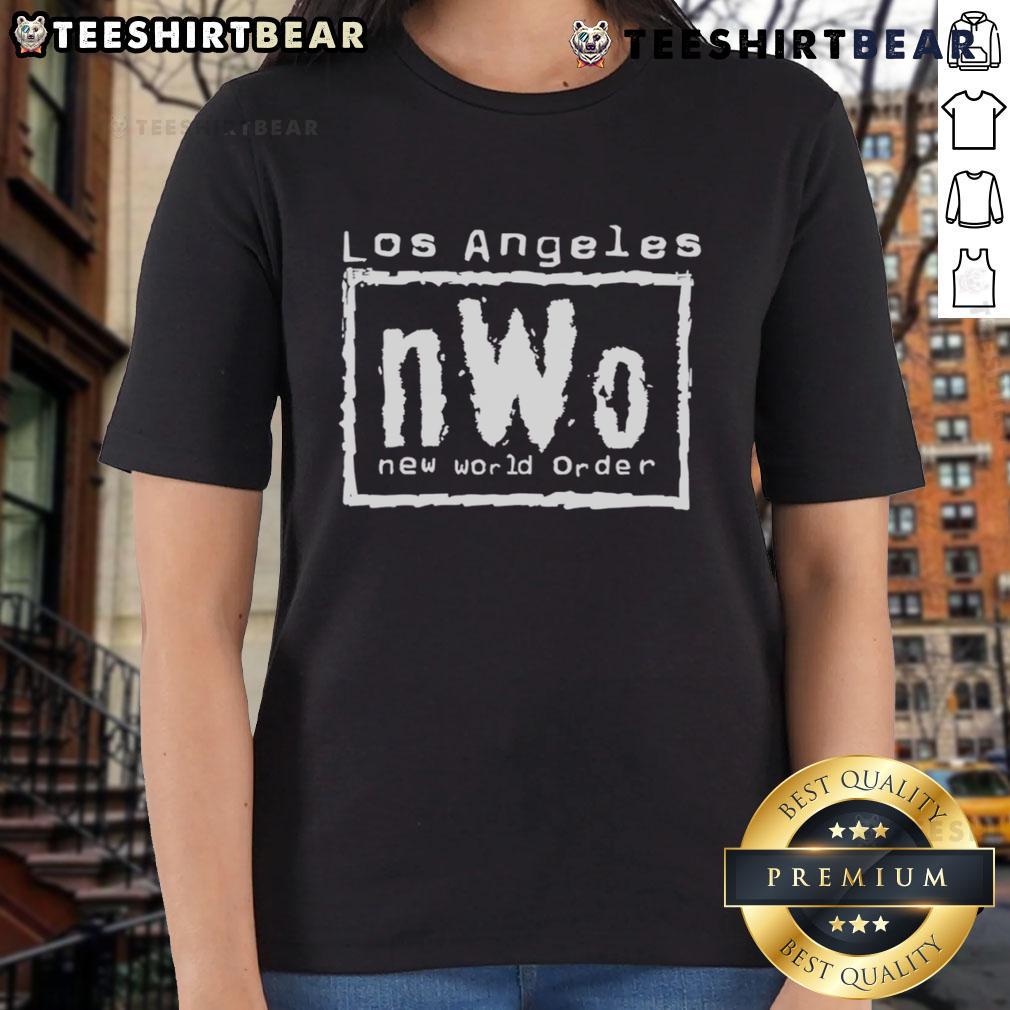 Top Los Angeles Nwo New World Order Ladies Tee Top Los Angeles nWo New World Order Ladies Tee featuring bold graphics and stylish design for wrestling fans.