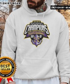 Top LSU Shreveport 2025 National Champions Logo Hoodie featuring vibrant graphics and comfortable design for fans.