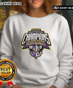 Top LSU Shreveport 2025 National Champions logo sweatshirt featuring vibrant colors and stylish design.