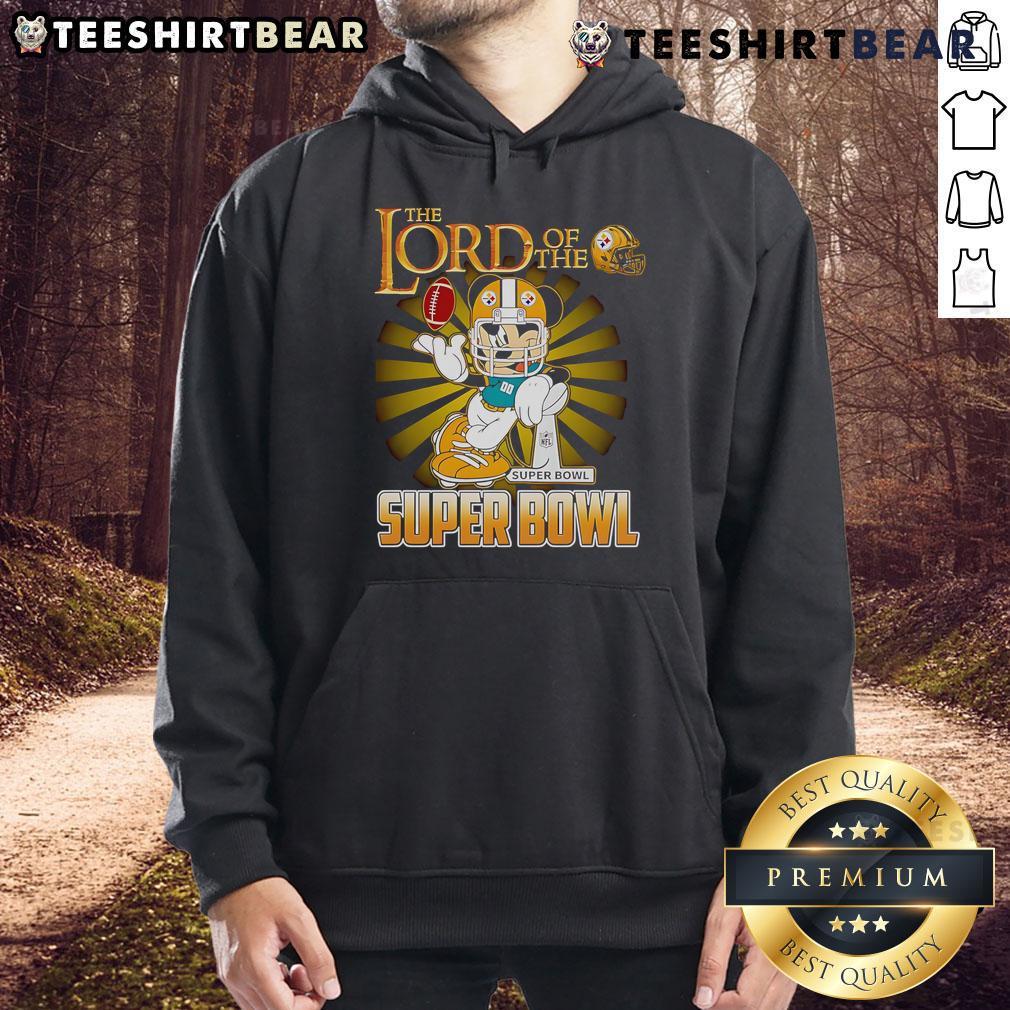 Top Mickey Mouse The Lord Of The Super Bowl Pittsburgh Steelers Hoodie Top Mickey Mouse The Lord of The Super Bowl Pittsburgh Steelers hoodie featuring vibrant graphics and team colors.
