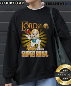 Alt Text: Top Mickey Mouse The Lord of the Super Bowl Pittsburgh Steelers Sweatshirt featuring vibrant graphics and team colors.