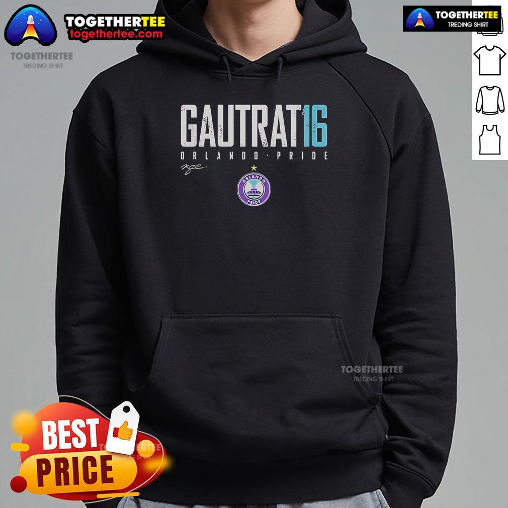 Top Morgan Gautrat 16 Orlando Pride Elite Hoodie Top Morgan Gautrat 16 Orlando Pride Elite Hoodie featuring vibrant team colors and athletic design for fans and supporters.