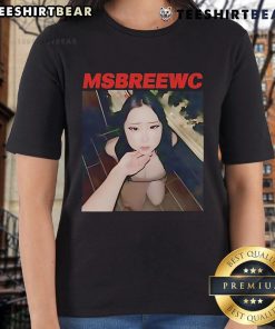 Stylish Top MsBreewc Lengan Pendek Kaos Distro Ladies Tee in vibrant colors, perfect for casual summer wear.