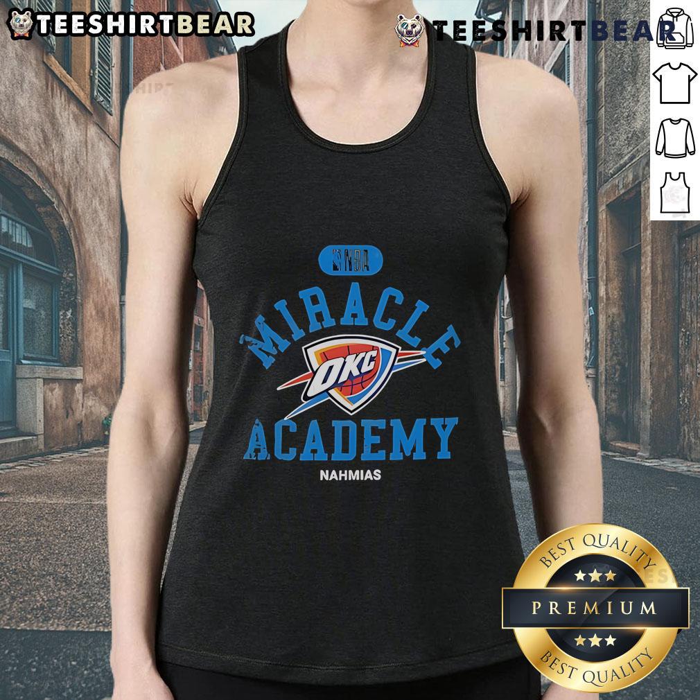 Top Oklahoma City Thunder Miracle Academy Nba Collection Tank Top Top Oklahoma City Thunder Miracle Academy NBA Collection tank top in vibrant colors, perfect for fans and collectors.