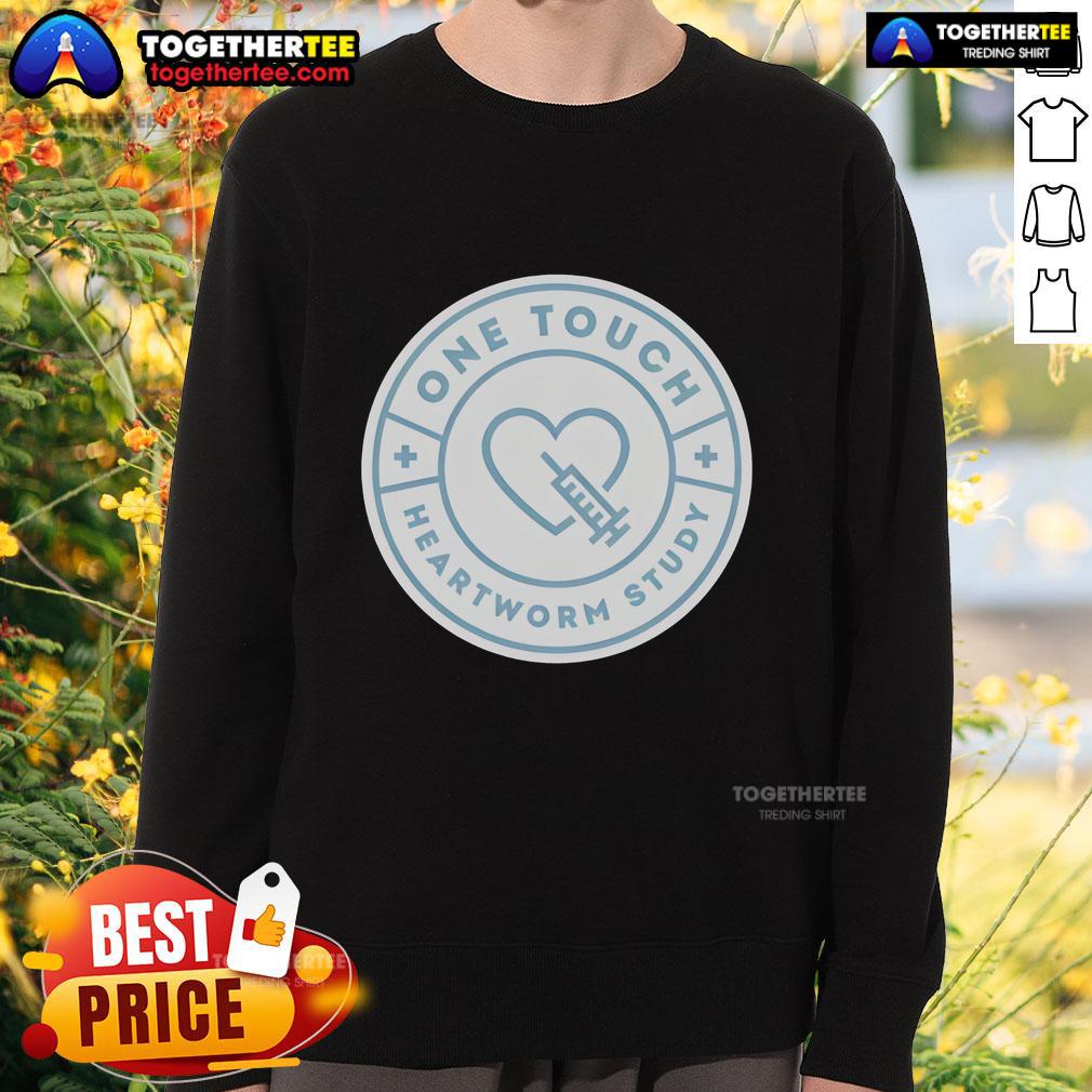 Top One Touch For The Inner Pup Sweatshirt Cozy Top-One-Touch sweatshirt featuring a stylish design for dog lovers, perfect for staying warm with your inner pup.