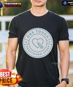 Top One Touch For The Inner Pup T-Shirt featuring a playful dog graphic on a vibrant background, perfect for pet lovers.