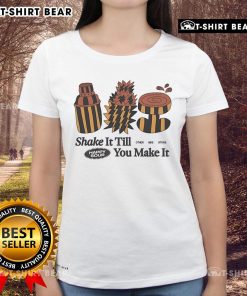 Top Other Side Store Shake It Til You Make It Ladies Tee in vibrant colors, perfect for casual wear and stylish outfits.
