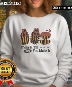 Top Other Side Store Shake It Til You Make It sweatshirt in stylish design, perfect for casual wear and fitness enthusiasts.