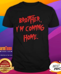 Top Ozzy Osbourne Brother I'M Coming Home T-Shirt featuring bold graphics and a classic fit for fans of rock music.