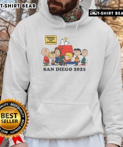 Top Peanuts Happiness hoodie featuring a colorful design, perfect for fans in San Diego 2025.