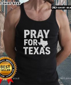 Top Pray For Texas Shirt featuring Camp Mystic Flood Support design, honoring missing campers in a Texas Strong tank top.