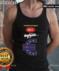 Top Punkandyo France Transfert D'argent Vol. 2 Famas Tank Top featuring bold graphics and vibrant colors.
