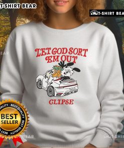 Stylish Top Pusha Malice Verdy X Clipse Let God Sort Em Out sweatshirt featuring unique design and bold graphics.