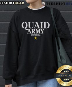 Top Quaid Army Righteous Kill Sweatshirt featuring bold graphics and a comfortable fit for casual wear.
