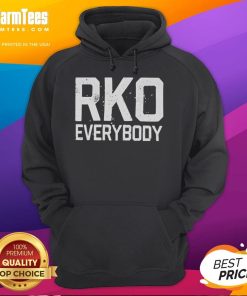 Top Randy Orton RKO Everybody hoodie featuring a bold graphic design, perfect for wrestling fans and enthusiasts.