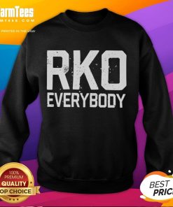 Top Randy Orton RKO Everybody sweatshirt featuring bold graphics and a stylish design perfect for wrestling fans.