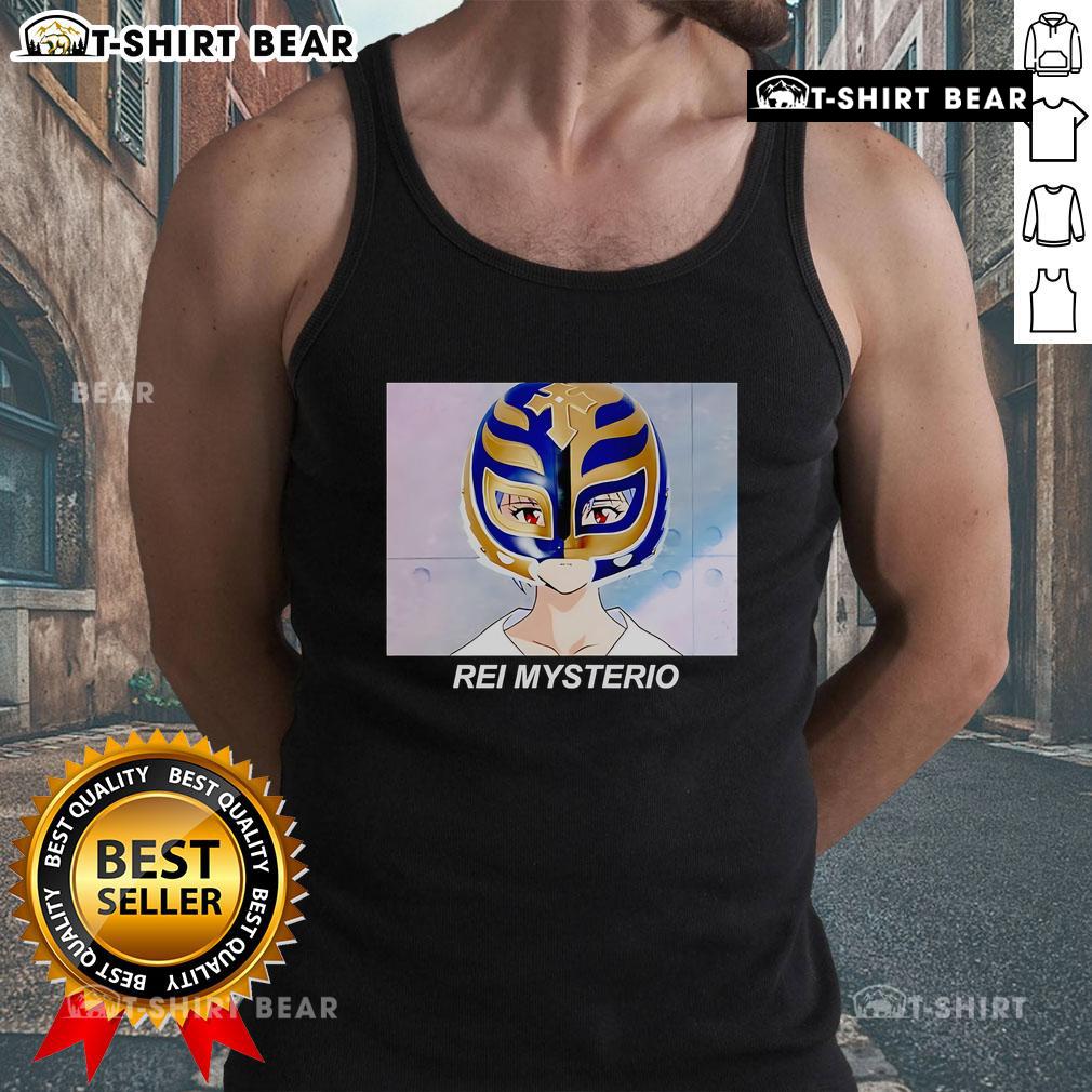 Top Rei Mysterio Rei Ayanami Anime Tank Top Top Rei Mysterio Rei Ayanami Anime Tank Top featuring colorful graphic design and stylish anime-inspired art.