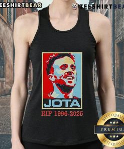 Top RIP Diogo Jota 1996-2025 Hope Tank Top featuring a tribute design for the football star.