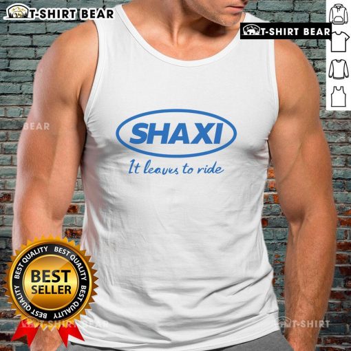 Top Shaxi It Leaves To Ride tank top featuring a trendy design, perfect for casual summer outings and stylish comfort.