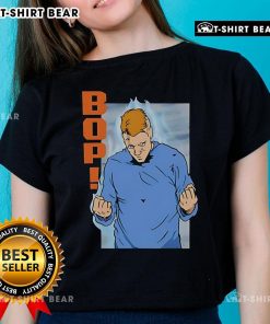 Stylish Top Shoebody Bop Ladies Tee in vibrant colors, perfect for casual outfits and trendy fashion statements.