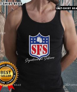 Top Signatures for Soldiers Gridiron Logo Tank Top featuring a bold design and comfortable fit for sports enthusiasts.