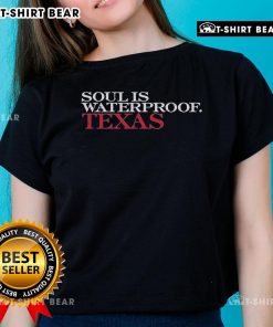 Top Soul Waterproof Texas Ladies Tee featuring a stylish design perfect for outdoor adventures in any weather.