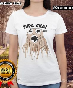 Top Supa Chai Ladies Tee featuring vibrant design and comfortable fit, perfect for casual wear and chai lovers.