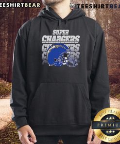 Top Super Chargers Los Angeles Chargers hoodie in vibrant team colors, perfect for fans and game day apparel.