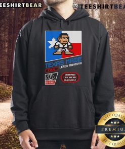 Top Texas Made Leroy Montoya hoodie featuring a vibrant design, perfect for style and comfort in cooler weather.