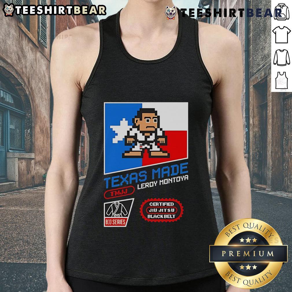 Top Texas Made Leroy Montoya Tank Top Top Texas Made Leroy Montoya Tank Top in vibrant colors, perfect for casual summer wear and showcasing local style.