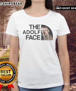 Top The Adolf Face Logo Ladies Tee featuring a stylish design, perfect for casual wear and fashion enthusiasts.
