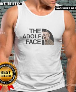 Top The Adolf Face Logo Tank Top featuring a bold graphic design, perfect for casual summer outfits and unique style.