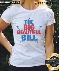 Top the Big Beautiful Bill Ladies Tee in vibrant colors, perfect for stylish casual wear and celebrating body positivity.