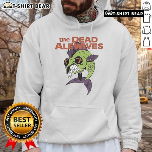 Top the Dead Alewives hoodie featuring vibrant graphics and cozy design, perfect for fans of the series.