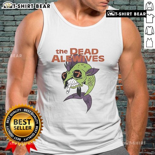 Top The Dead Alewives tank top featuring vibrant graphic design, perfect for fans of the cult classic series.