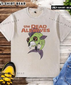 Top-The-Dead-Alewives-Washed-T-Shirt featuring a vintage design, perfect for fans of the cult classic series.