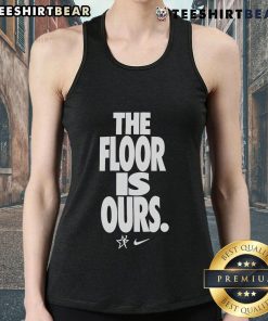 Top-The-Floor-Is-Our-WNBA-Nike-Tank-Top featuring bold graphics and a stylish fit for basketball enthusiasts.