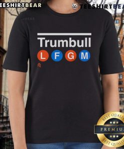 Top Trumbull LFGM Ladies Tee featuring stylish design and comfortable fit for women, perfect for casual wear.