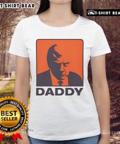 Alt Text: Top Trump Daddy Ladies Tee featuring bold graphic design for stylish women who love playful political humor.