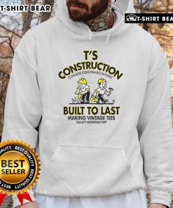 Stylish hoodie featuring top construction concrete ideas framed in fabric, built to last for durable fashion.