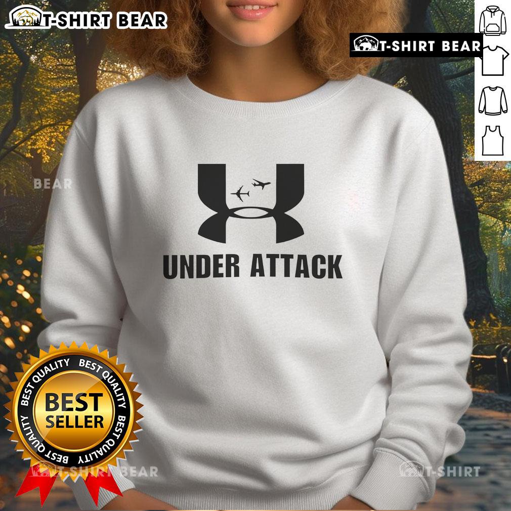 Top Under Attack 911 Logo Sweatshirt Top Under Attack 911 logo sweatshirt featuring a bold design, perfect for casual wear and showing support.
