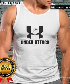 Top Under Attack 911 Logo Tank Top featuring bold graphic design for a stylish and edgy look.
