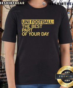 Top UNI Football Ladies Tee: Stylish and comfortable design, perfect for game day and showcasing school spirit.